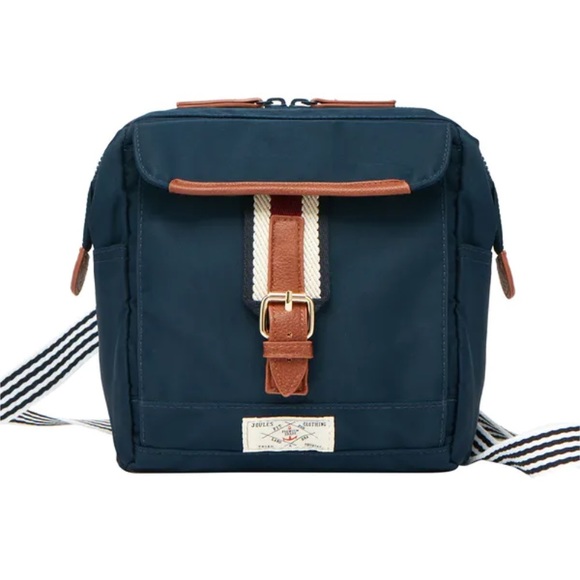 Joules Bags Joules Wells Crossbody Bag Purse Navy Canvas Womens